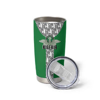 Custom Nigeria National Football Tumbler Cup Inspired Retro Style - Wonder Print Shop
