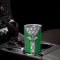 Custom Nigeria National Football Tumbler Cup Inspired Retro Style - Wonder Print Shop