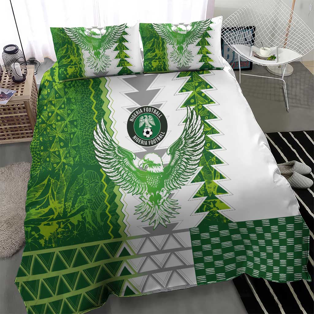 Nigeria National Football Bedding Set Naija Super Eagles - Wonder Print Shop