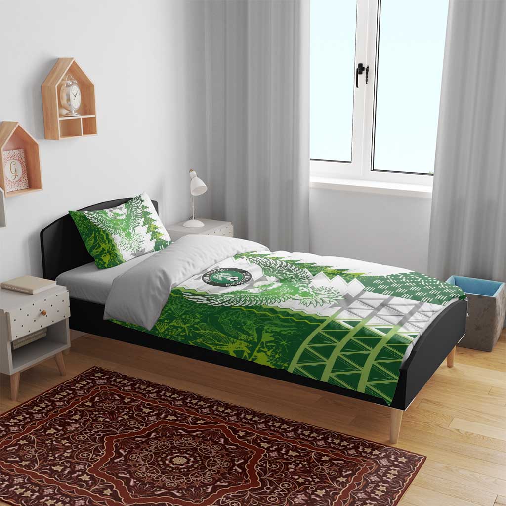 Nigeria National Football Bedding Set Naija Super Eagles - Wonder Print Shop