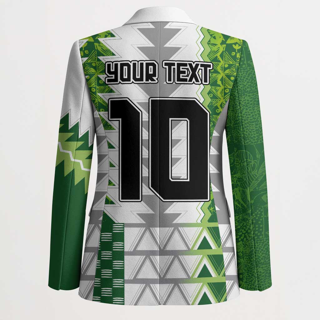 Custom Nigeria National Football Blazer Naija Super Eagles - Wonder Print Shop