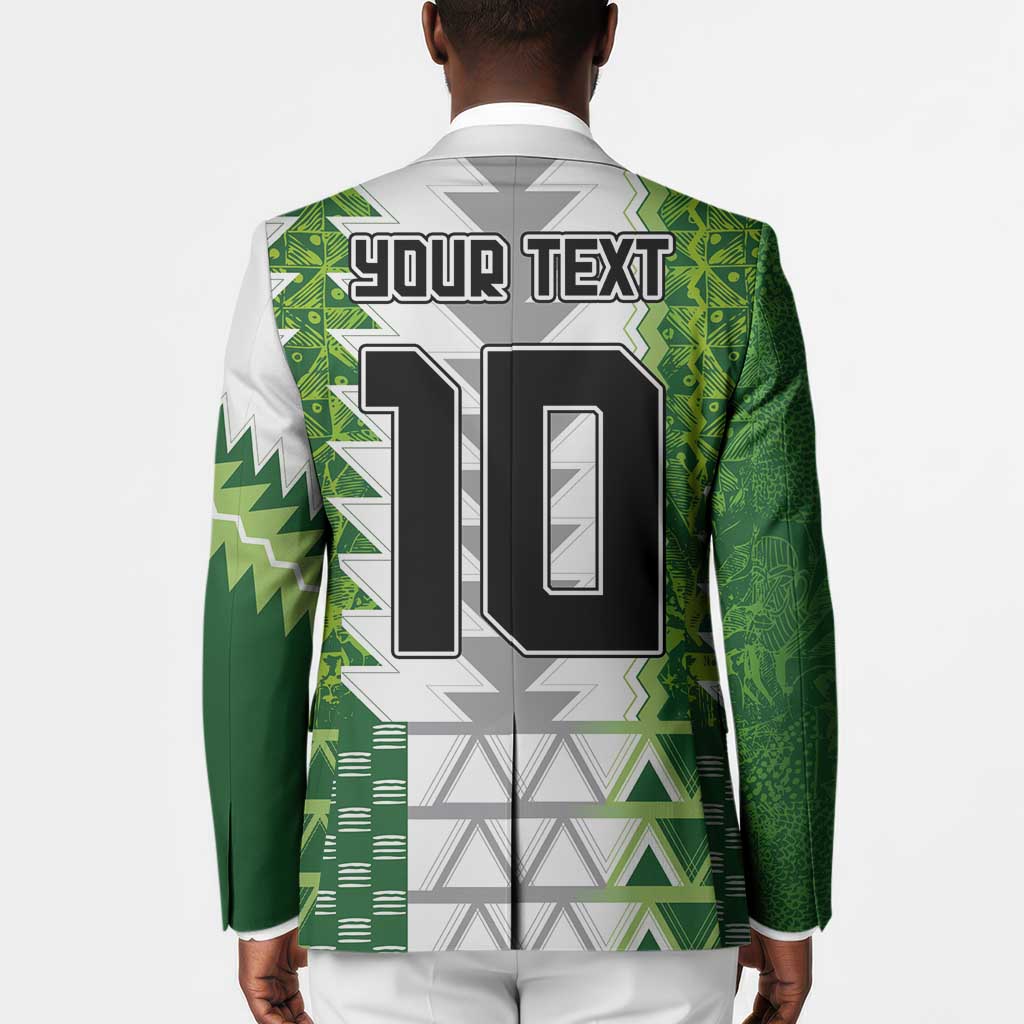 Custom Nigeria National Football Blazer Naija Super Eagles - Wonder Print Shop