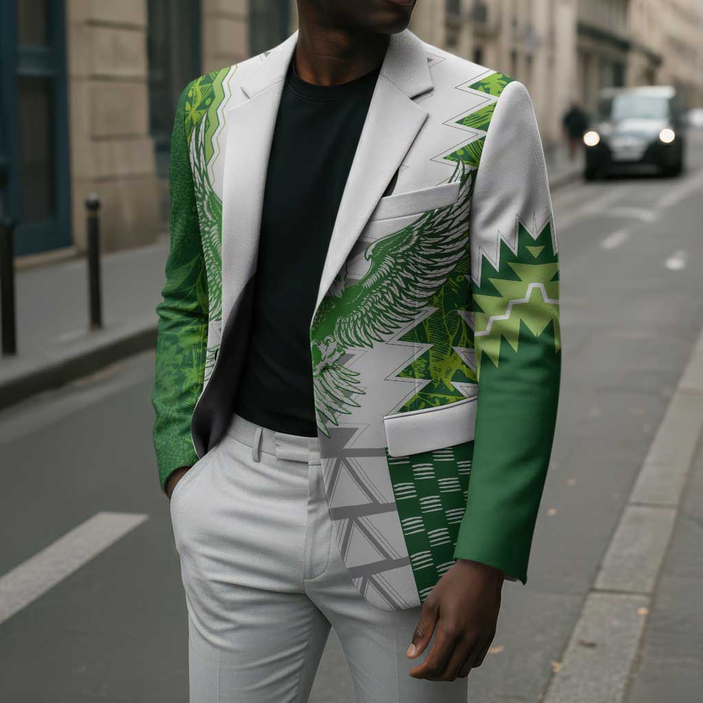 Custom Nigeria National Football Blazer Naija Super Eagles - Wonder Print Shop