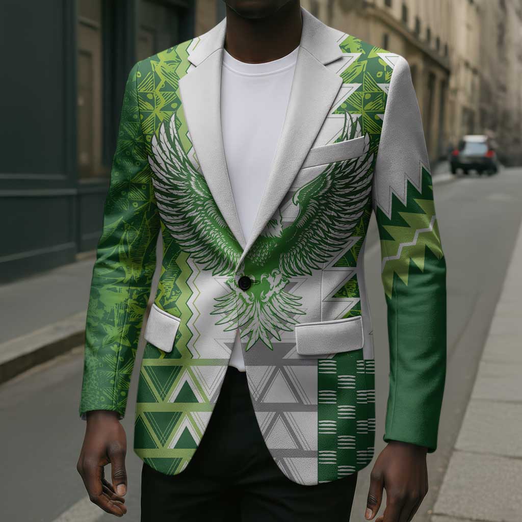 Custom Nigeria National Football Blazer Naija Super Eagles - Wonder Print Shop