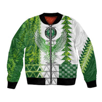Custom Nigeria National Football Bomber Jacket Naija Super Eagles - Wonder Print Shop