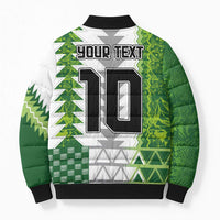 Custom Nigeria National Football Bomber Puffer Jacket Naija Super Eagles - Wonder Print Shop