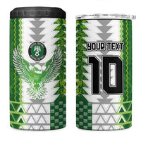 Custom Nigeria National Football 4 in 1 Can Cooler Tumbler Naija Super Eagles - Wonder Print Shop