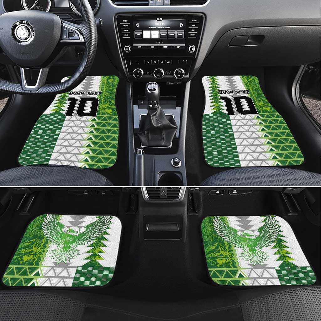 Custom Nigeria National Football Car Mats Naija Super Eagles - Wonder Print Shop