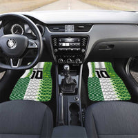 Custom Nigeria National Football Car Mats Naija Super Eagles - Wonder Print Shop