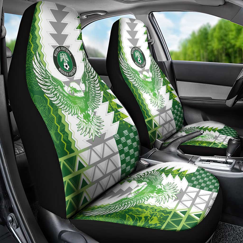Nigeria National Football Car Seat Cover Naija Super Eagles - Wonder Print Shop