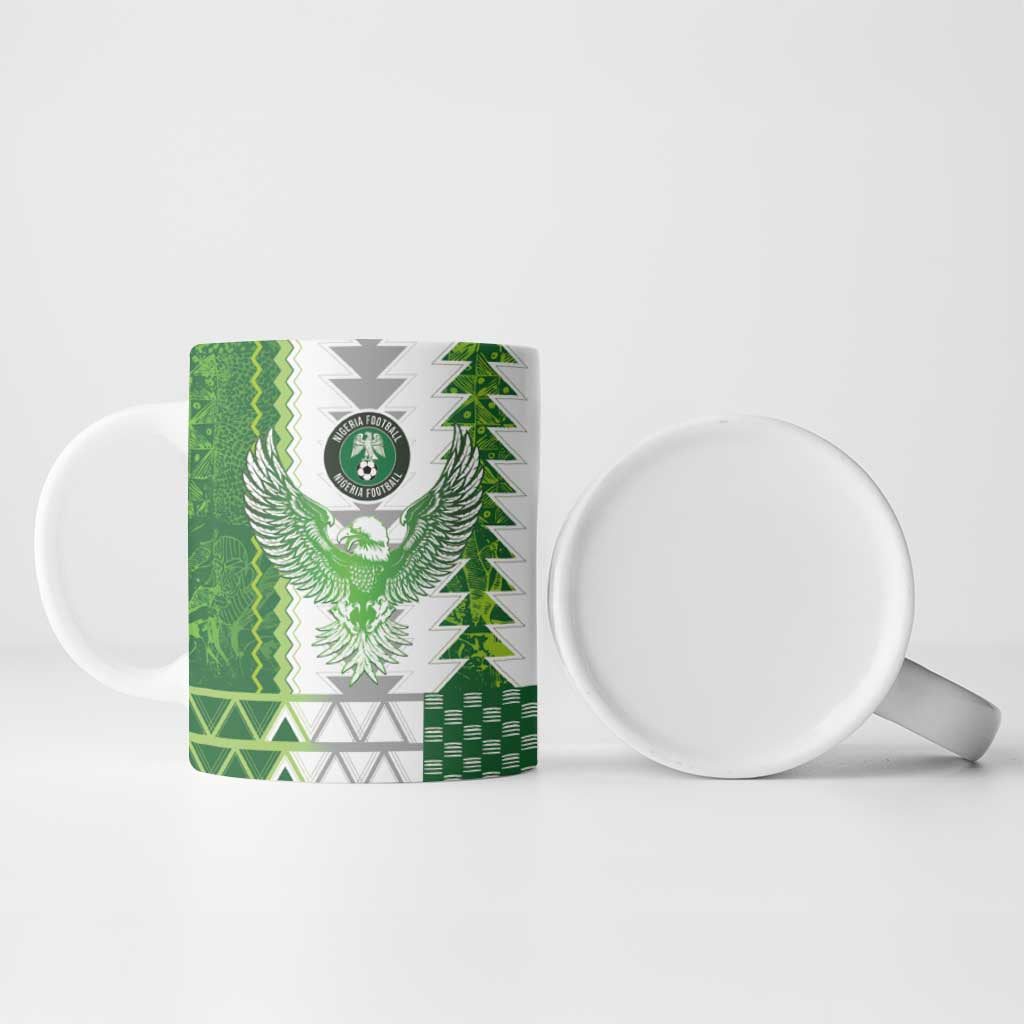 Custom Nigeria National Football Ceramic Mug Naija Super Eagles - Wonder Print Shop