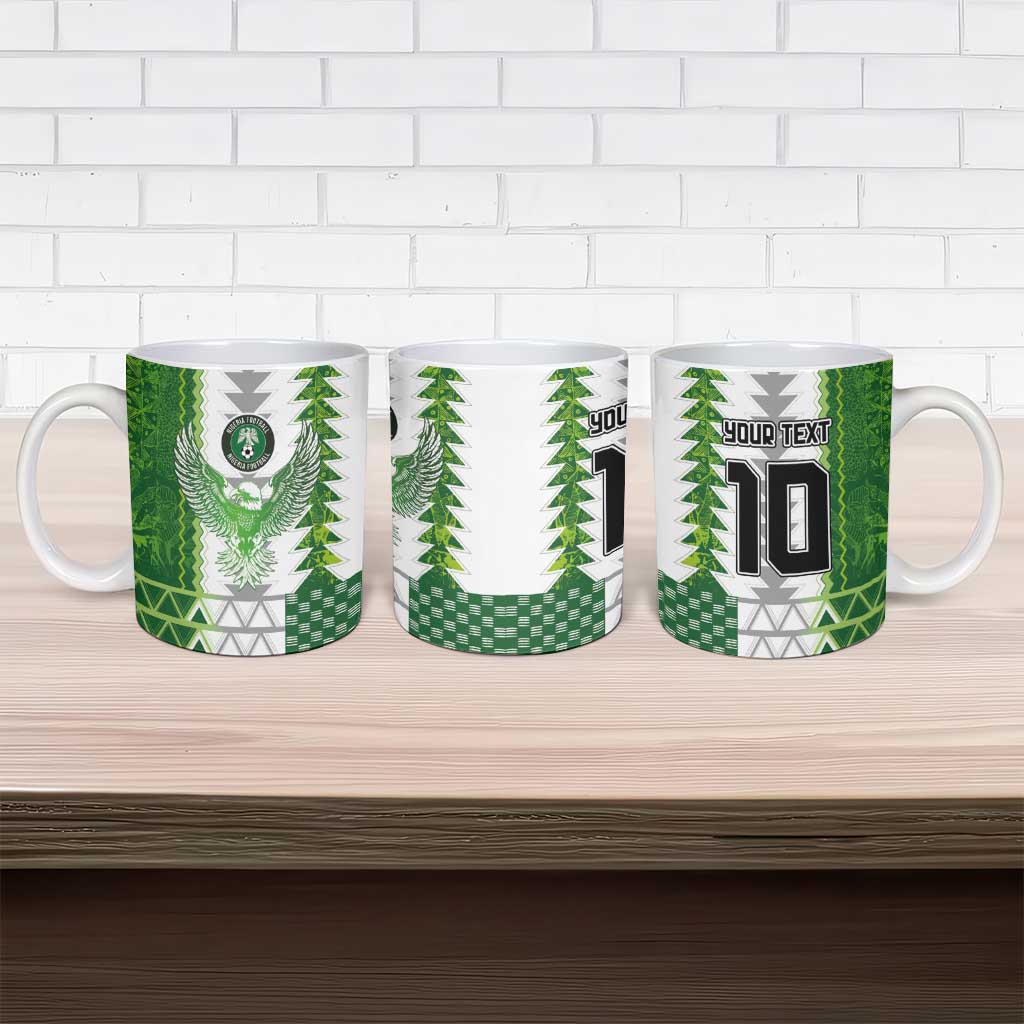 Custom Nigeria National Football Ceramic Mug Naija Super Eagles - Wonder Print Shop