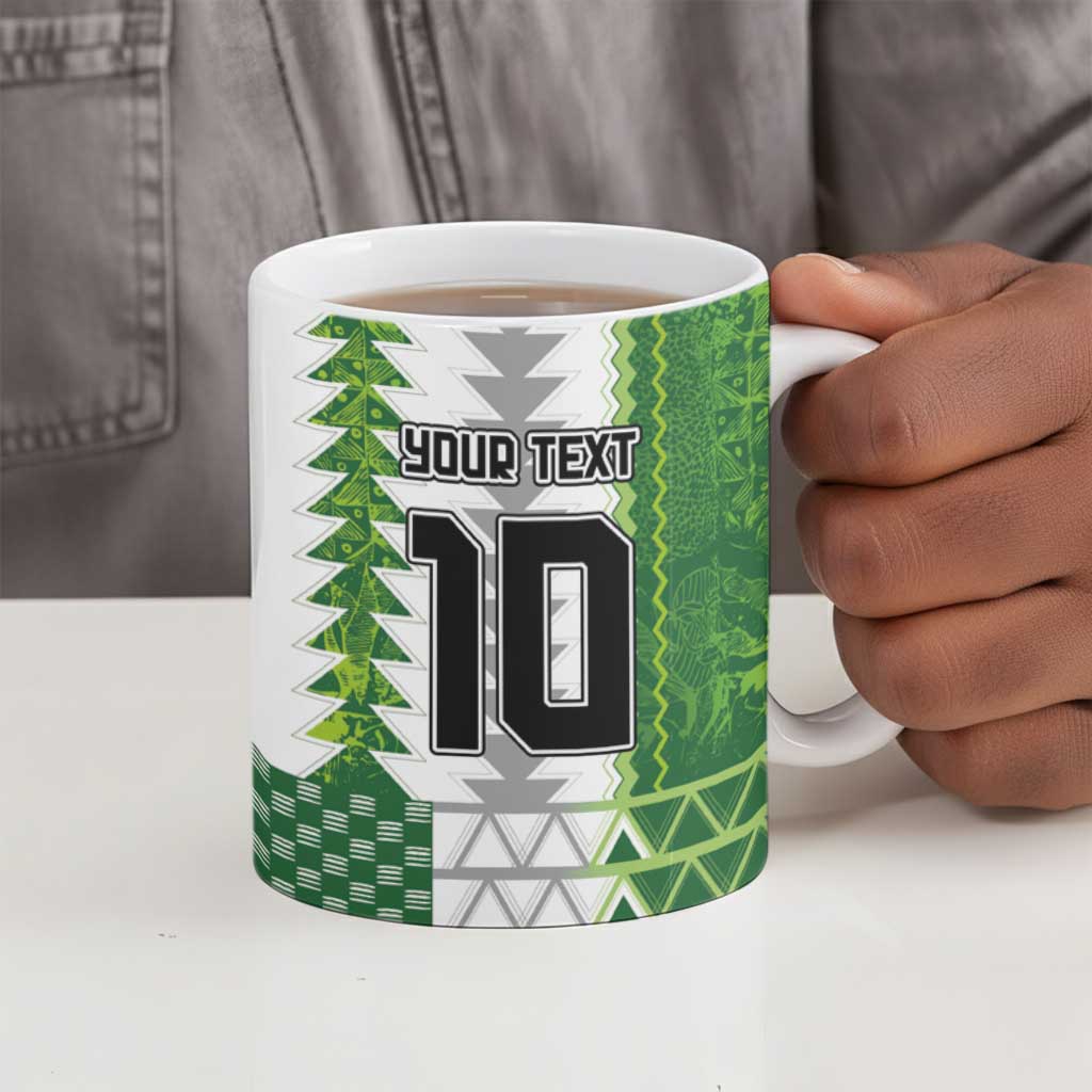 Custom Nigeria National Football Ceramic Mug Naija Super Eagles - Wonder Print Shop