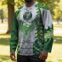 Custom Nigeria National Football Hockey Jersey Naija Super Eagles - Wonder Print Shop
