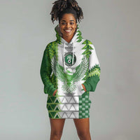 Custom Nigeria National Football Hoodie Dress Naija Super Eagles - Wonder Print Shop