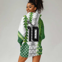 Custom Nigeria National Football Hoodie Dress Naija Super Eagles - Wonder Print Shop