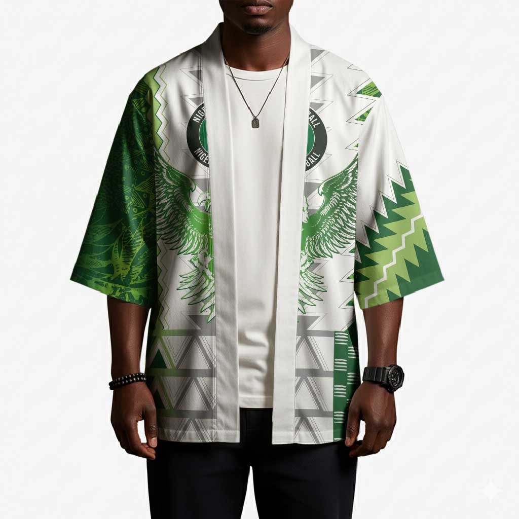 Custom Nigeria National Football Kimono Naija Super Eagles - Wonder Print Shop