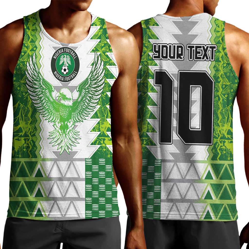 Custom Nigeria National Football Men Tank Top Naija Super Eagles - Wonder Print Shop