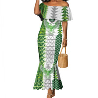 Custom Nigeria National Football Mermaid Dress Naija Super Eagles - Wonder Print Shop