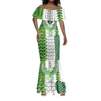 Custom Nigeria National Football Mermaid Dress Naija Super Eagles - Wonder Print Shop