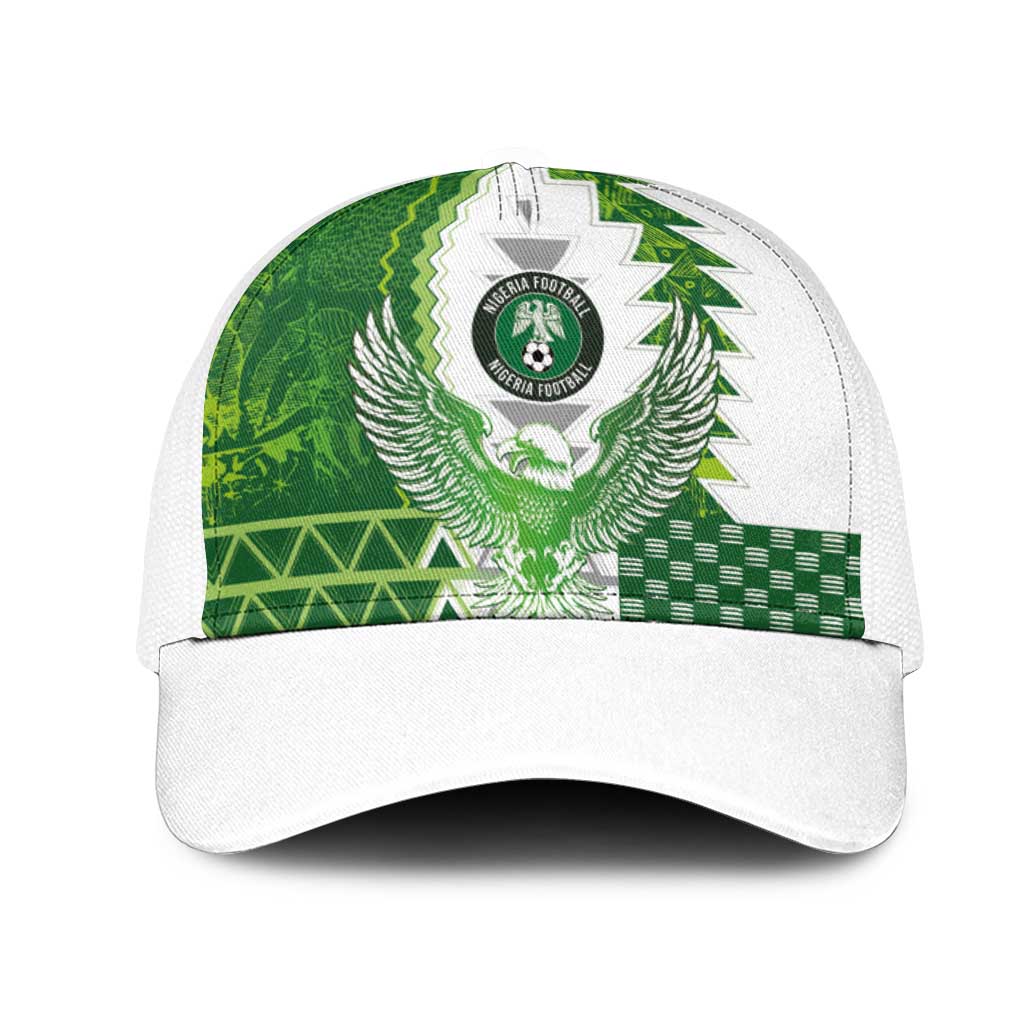 Nigeria National Football Mesh Trucker Cap Naija Super Eagles - Wonder Print Shop