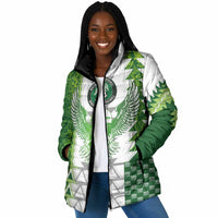 Custom Nigeria National Football Padded Jacket Naija Super Eagles - Wonder Print Shop