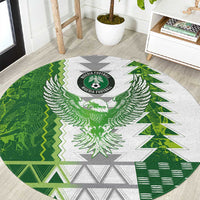 Nigeria National Football Round Carpet Naija Super Eagles - Wonder Print Shop