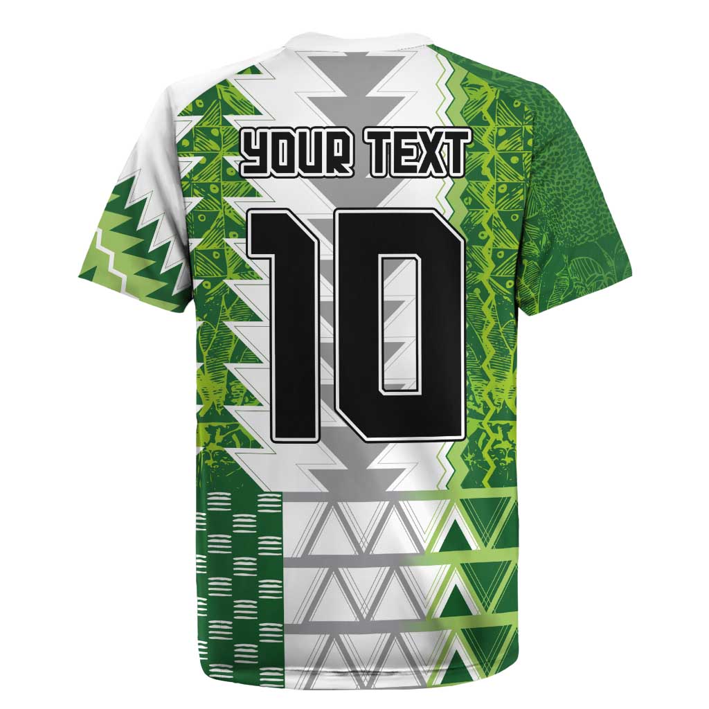 Custom Nigeria National Football Rugby Jersey Naija Super Eagles - Wonder Print Shop