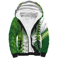 Custom Nigeria National Football Sherpa Hoodie Naija Super Eagles - Wonder Print Shop