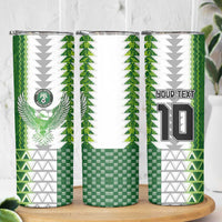 Custom Nigeria National Football Skinny Tumbler Naija Super Eagles - Wonder Print Shop