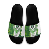 Nigeria National Football Slide Sandals Naija Super Eagles - Wonder Print Shop