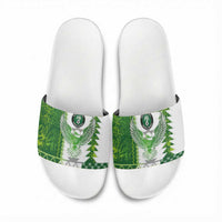 Nigeria National Football Slide Sandals Naija Super Eagles - Wonder Print Shop