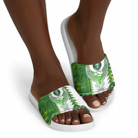 Nigeria National Football Slide Sandals Naija Super Eagles - Wonder Print Shop