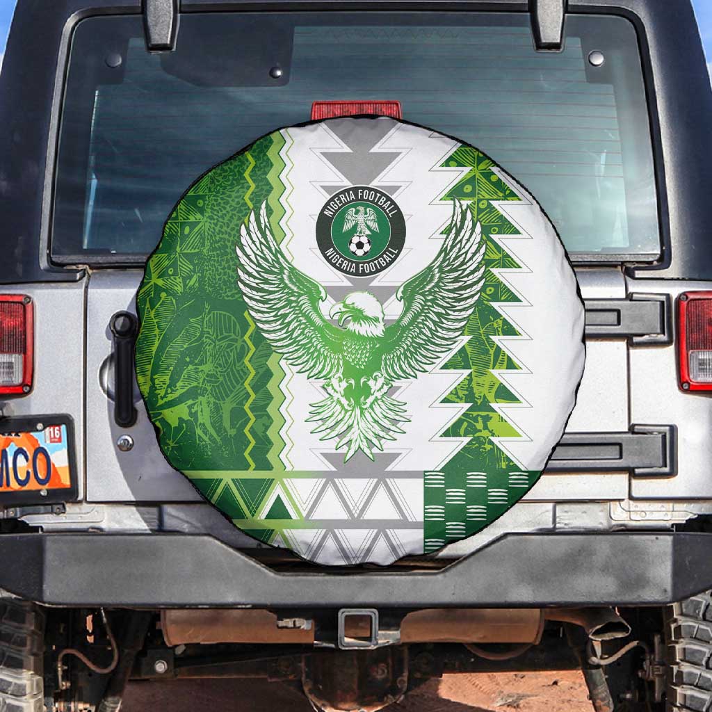 Nigeria National Football Spare Tire Cover Naija Super Eagles - Wonder Print Shop