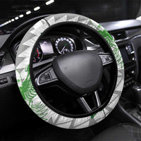 Nigeria National Football Steering Wheel Cover Naija Super Eagles - Wonder Print Shop