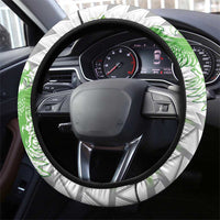 Nigeria National Football Steering Wheel Cover Naija Super Eagles - Wonder Print Shop