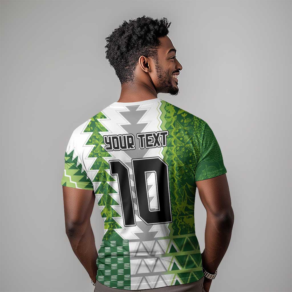 Custom Nigeria National Football T shirt Naija Super Eagles - Wonder Print Shop
