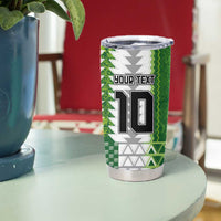 Custom Nigeria National Football Tumbler Cup Naija Super Eagles - Wonder Print Shop