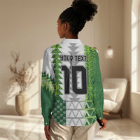 Custom Nigeria National Football Women Casual Shirt Naija Super Eagles - Wonder Print Shop