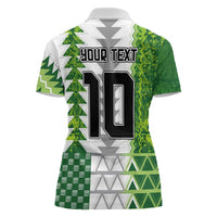 Custom Nigeria National Football Women Polo Shirt Naija Super Eagles - Wonder Print Shop