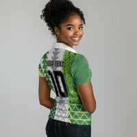 Custom Nigeria National Football Women Polo Shirt Naija Super Eagles - Wonder Print Shop