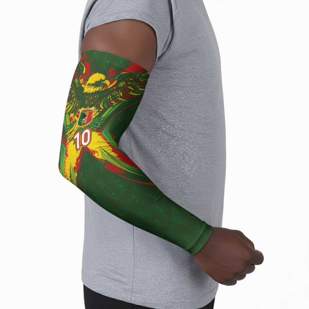 Custom Mali National Football Arm Sleeves Grunge Les Aigles Sporty Style - Wonder Print Shop