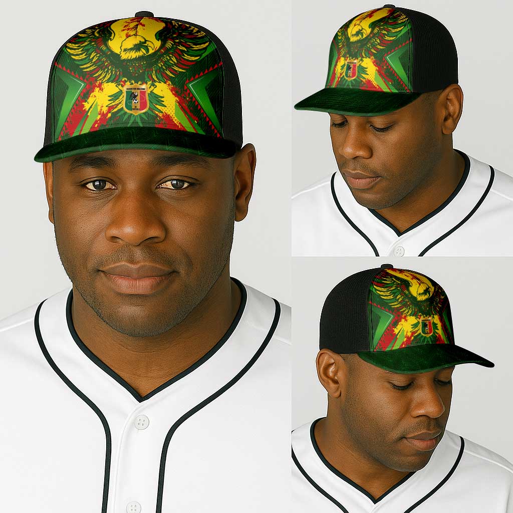 Mali National Football Baseball Net Cap Grunge Les Aigles Sporty Style - Wonder Print Shop