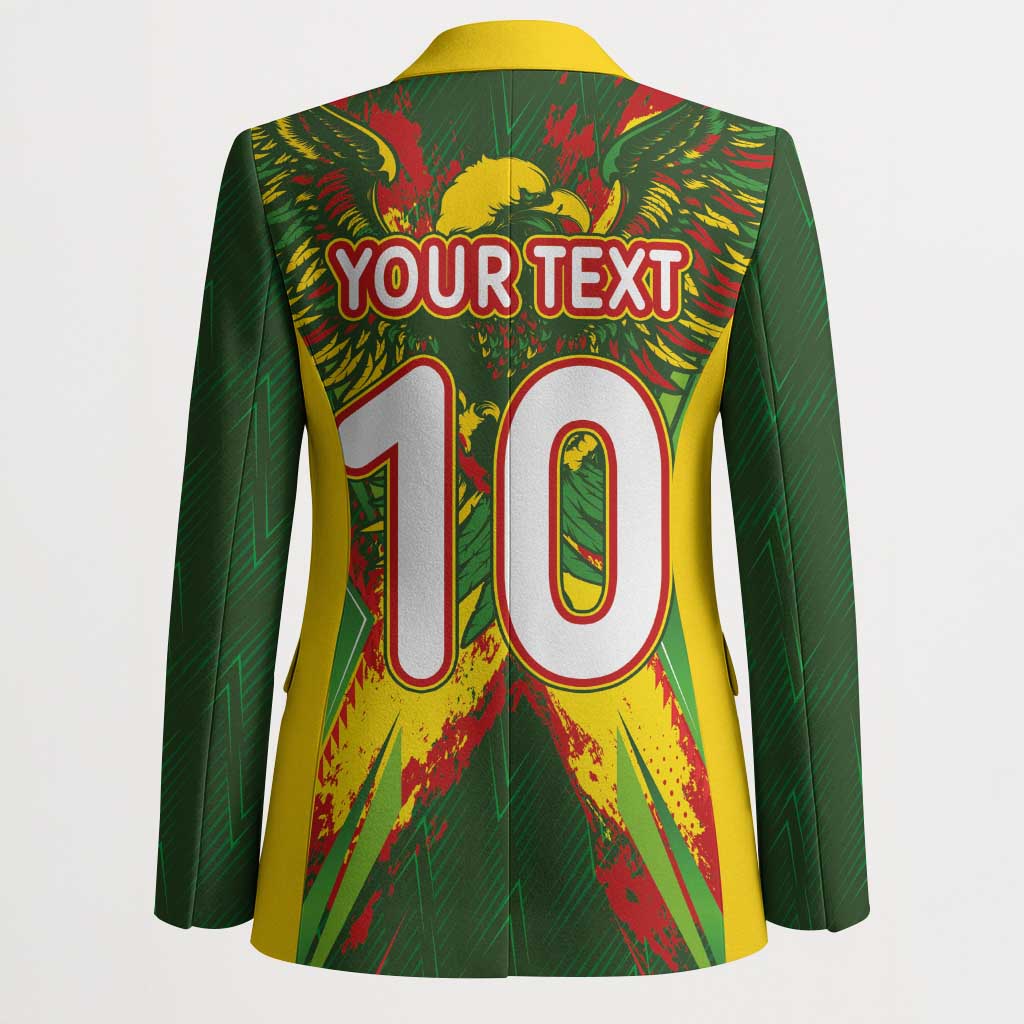 Custom Mali National Football Blazer Grunge Les Aigles Sporty Style - Wonder Print Shop