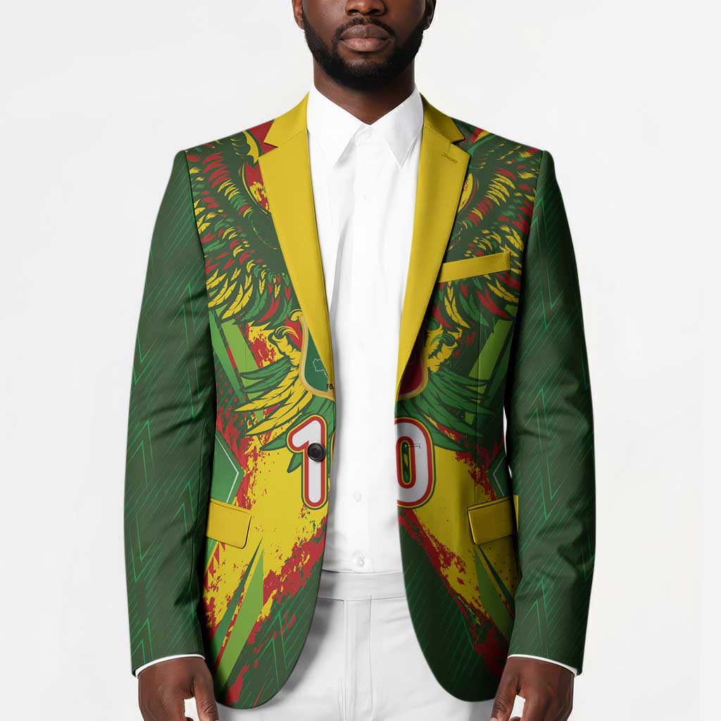 Custom Mali National Football Blazer Grunge Les Aigles Sporty Style - Wonder Print Shop