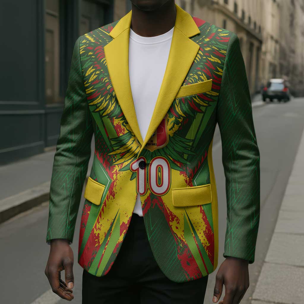 Custom Mali National Football Blazer Grunge Les Aigles Sporty Style - Wonder Print Shop