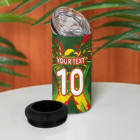 Custom Mali National Football 4 in 1 Can Cooler Tumbler Grunge Les Aigles Sporty Style - Wonder Print Shop