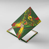 Custom Mali National Football Canvas Wall Art Grunge Les Aigles Sporty Style - Wonder Print Shop