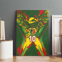 Custom Mali National Football Canvas Wall Art Grunge Les Aigles Sporty Style - Wonder Print Shop