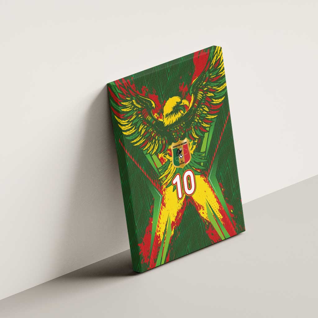 Custom Mali National Football Canvas Wall Art Grunge Les Aigles Sporty Style - Wonder Print Shop